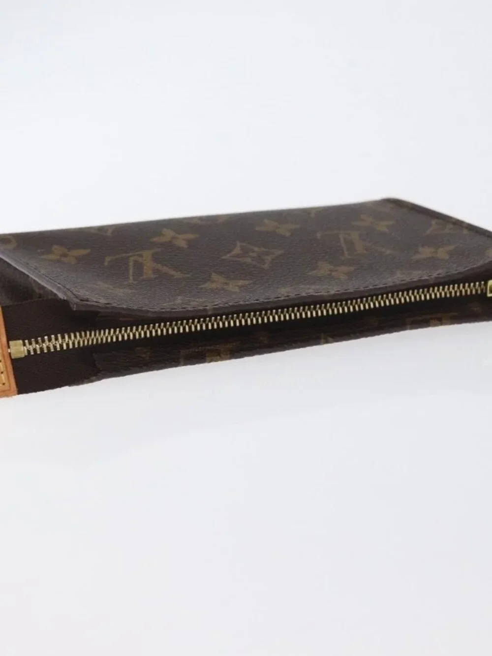 LOUIS VUITTON Monogram Bucket PM Accessory Pouch LV Auth 172466